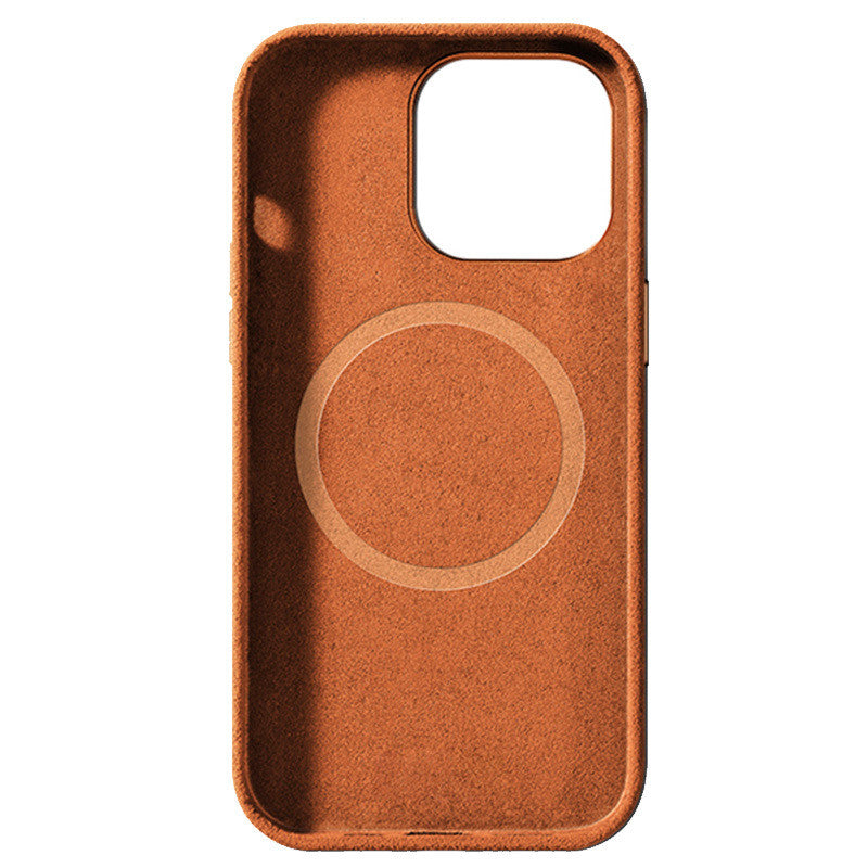 CABANA MagSafe Lederhülle für iPhone 15 brown